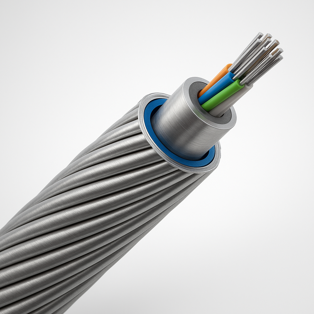 LiteLinx PowerCore™ Aluminum Pipe OPGW Cable