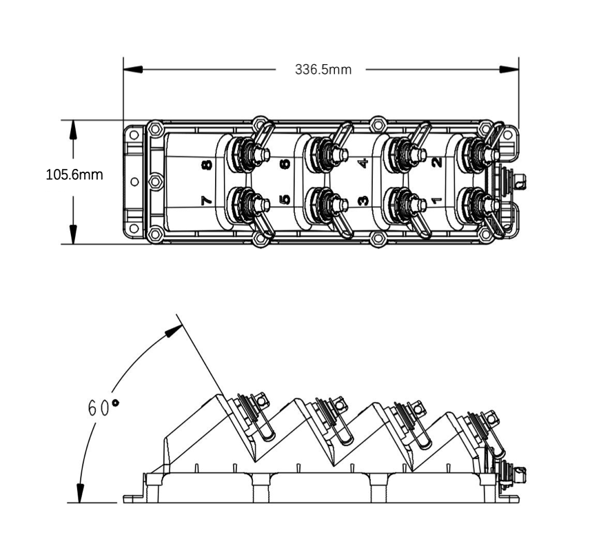 LiteLinx Stubless MST – Tail-Free Multiport Service Terminal
