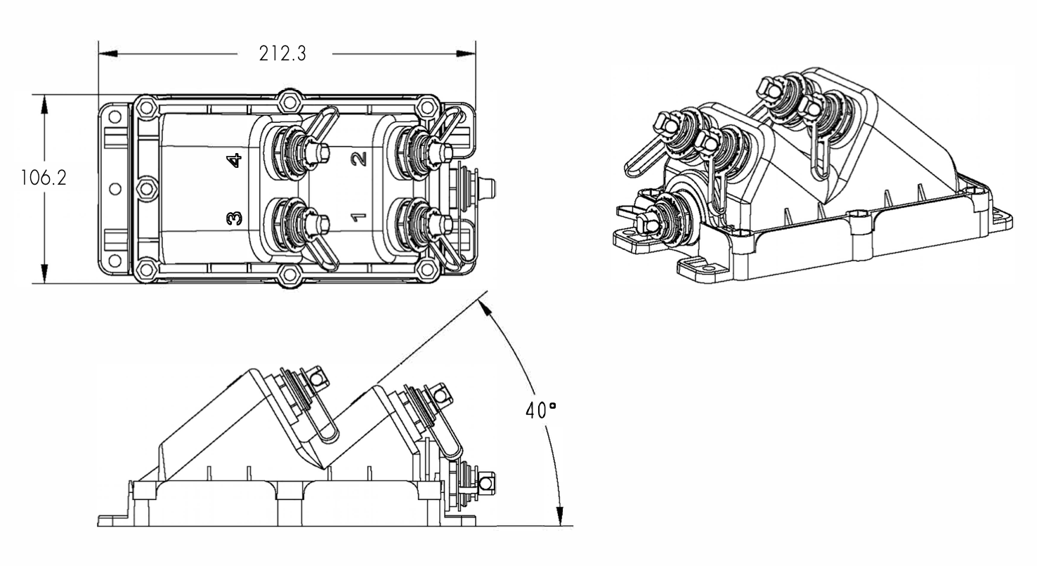 LiteLinx Stubless MST – Tail-Free Multiport Service Terminal