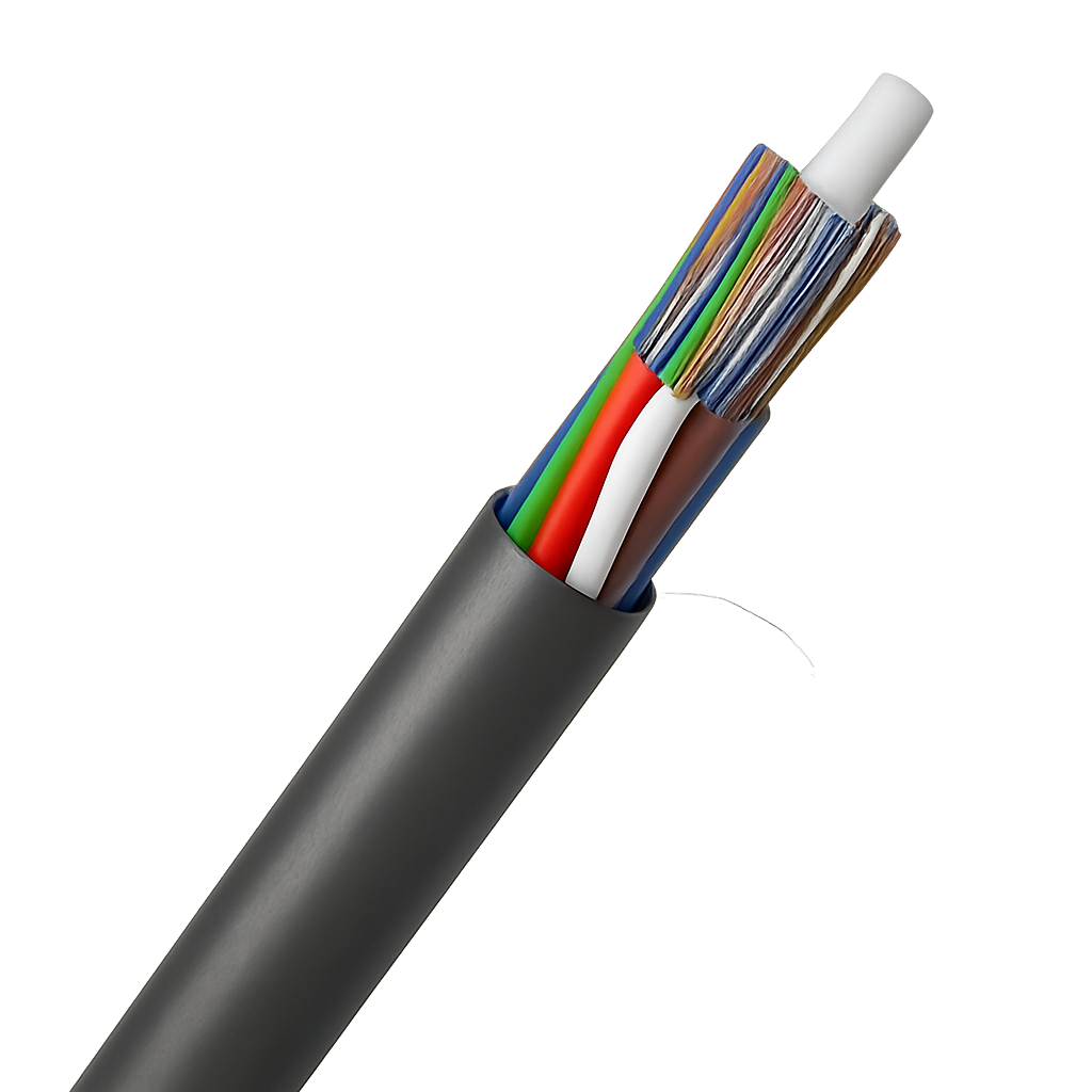 Air-blown micro fiber optic cable bundle for high-density deployments
